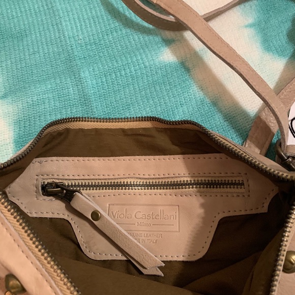 VIOLA CASTELLANI STUDDED LEATHER CROSSBODY - Picture 7 of 12